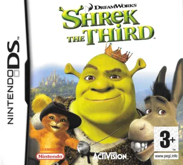 Shrek Tercero (Spain) box cover front